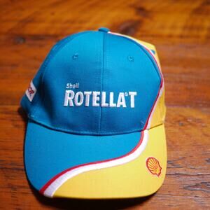 NASCAR Shell ROTELLA T Kevin Harvick #29 Blue Yellow Baseball Cap Hat